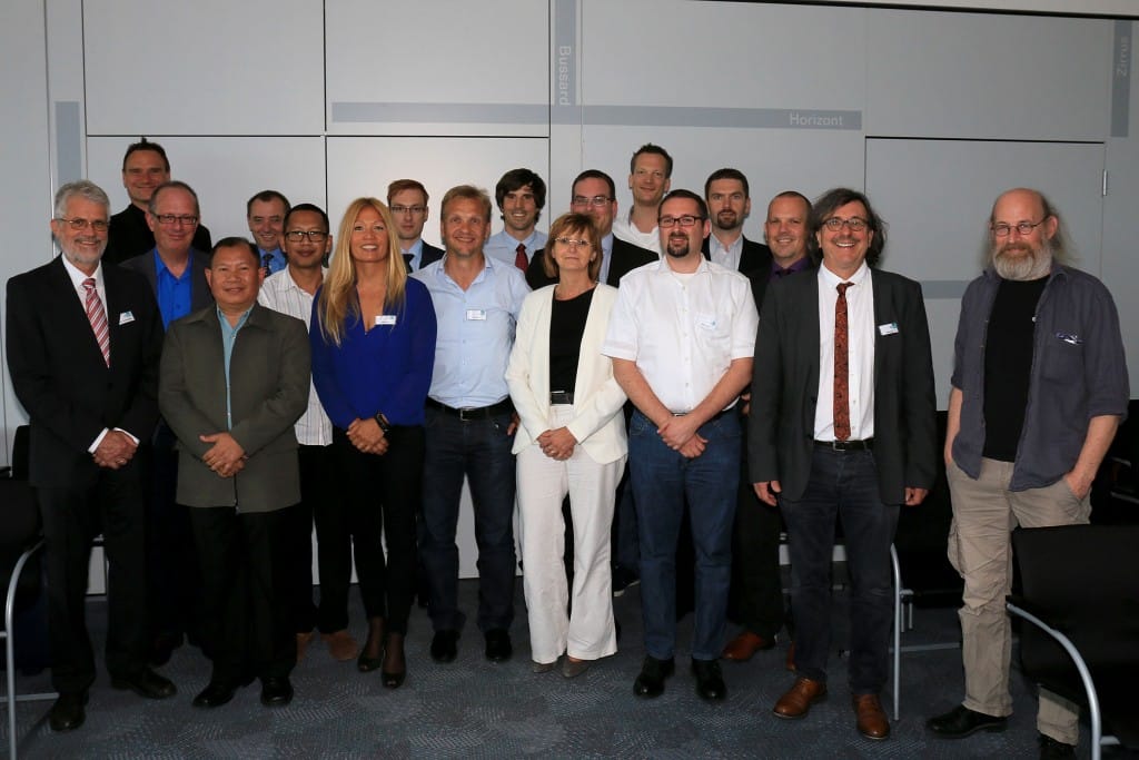 Die Teilnehmer des CAT-User-Group-Treffens 2015 bei CONET in Hennef