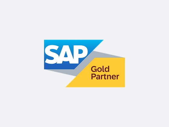 SAP Gold Partner Logo Logo des SAP Gold Partners.