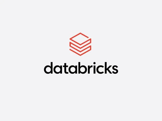 Logo von databricks Plattform für Datenanalyse und KI.