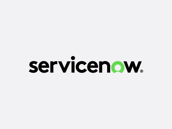 ServiceNow Logo Logo der Plattform ServiceNow.