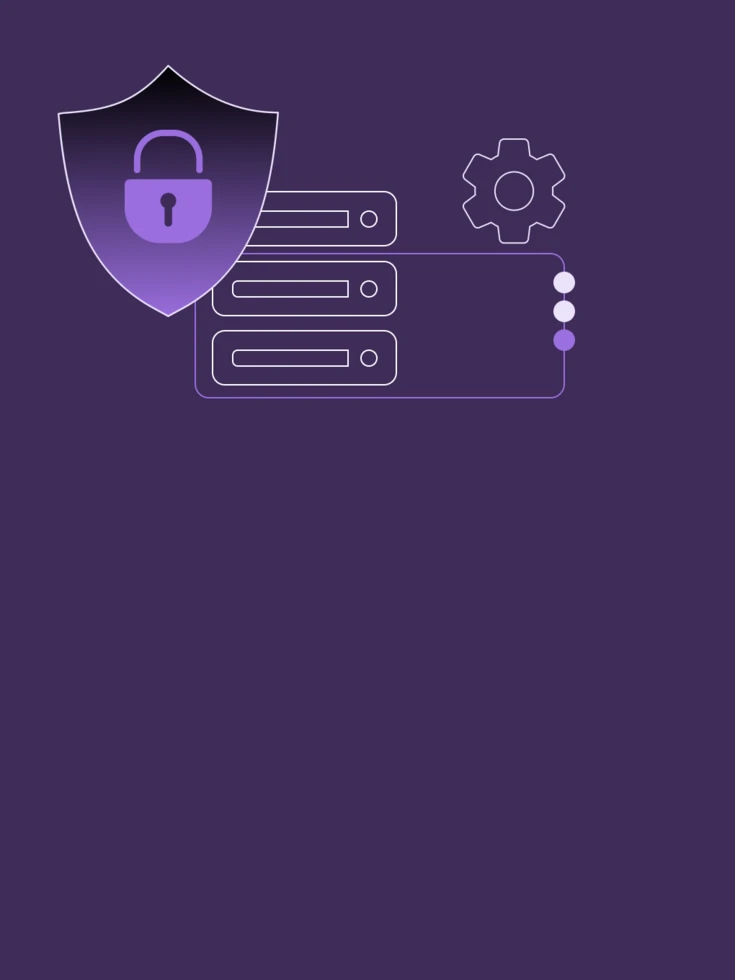 Illustration zur Sicherstellung von Betrieb, Sicherheit und Stabilität von IT- und Dateninfrastrukturen